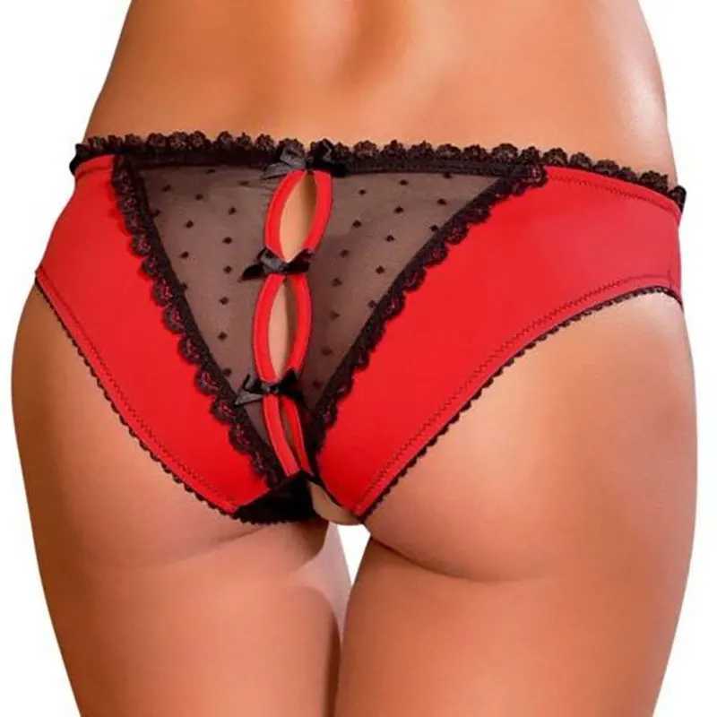 Chaussettes sexy nouvelles entrejambe sexy sans goûte g-string basse balissure érotique de lingerie de lingerie féminine.