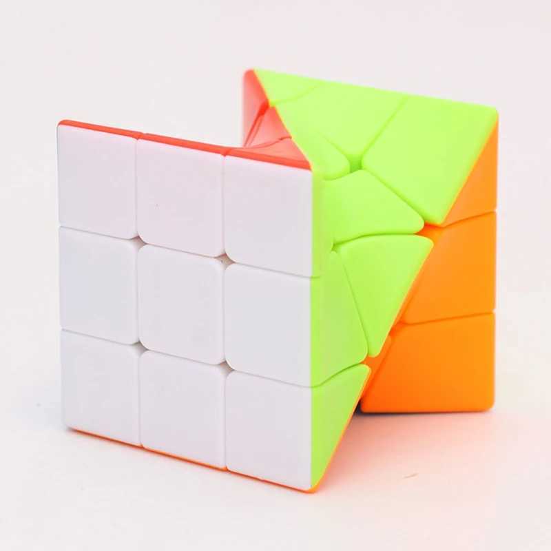 Magic Cubes Zcube Magic Speed Cube coloré de puzzle torsadé Cubes professionnels Développement d'intelligence Toy Cube éducatif pour enfants