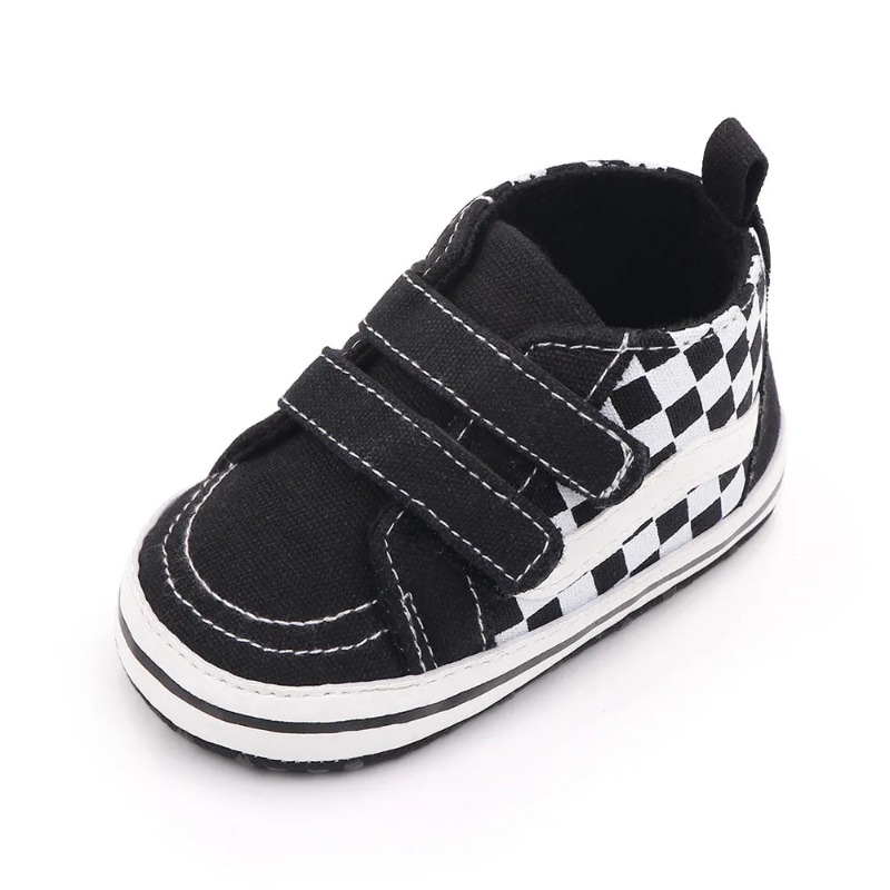 2024 New Shoes Boys Girls First Walker Baby Soft-soled Kids PU Prewalker Sneakers Baby Shoes Toddler Shoes