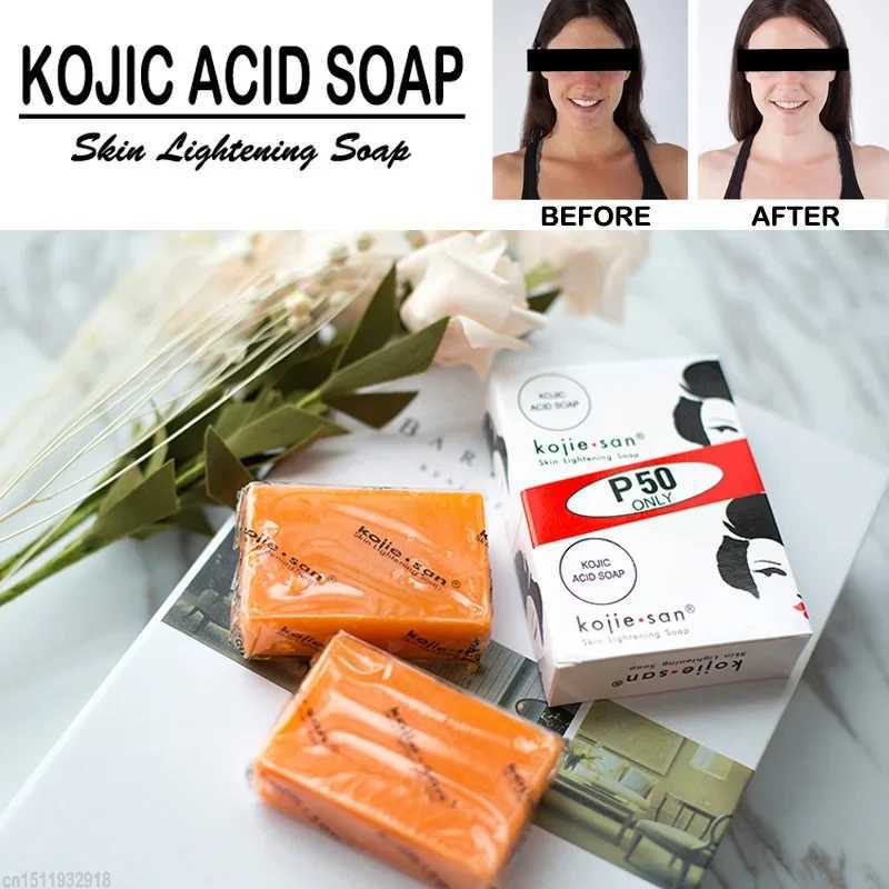 Sabão artesanal SDOTTOR NOVO KOJIE SAN SAÍELO DE SEMA ALMAGEM HANDMADOR SOAP FEENCIMENTO DE LIMPENTE DEPRIGADO COMPLETO DE PELE BLEACHING KOJIC GLYCERIN SOA 240416