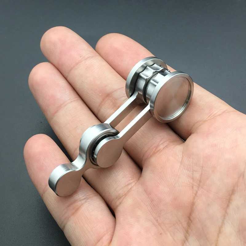 Dekompressionsleksak Chaotic Spinner Pendulum Fidget Toys för vuxna Rostfritt stål Metall EDC -prylar Antiestress Ansiedad Jueguetel2404