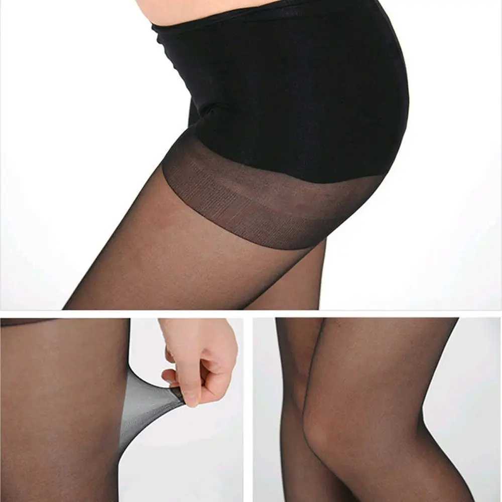 Chaussettes sexy de qualité des femmes de qualité collants longs bornes collants nylon sexy pantes pure de pied complète 4 couleurs 240416