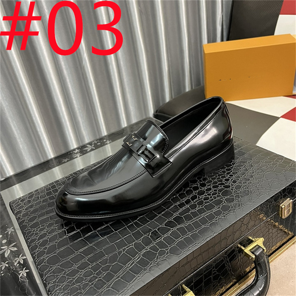 2024 Loafer Summer Mens confortable Cuir Casual Luxury Robe Shoes Designer Black Original Cowhide Zapatos de Hombre 38-45