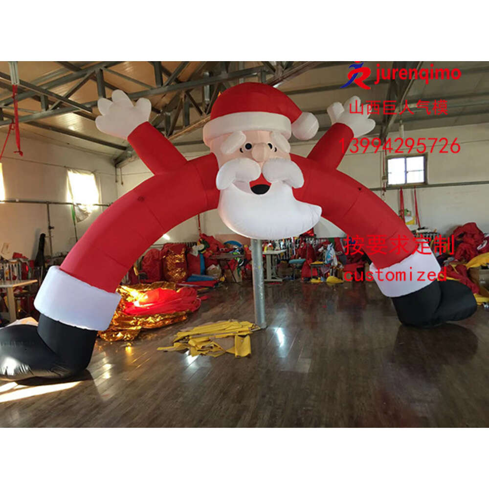 أزياء التميمة إعلان IATable Christsanta Claus Decoration Air Morn