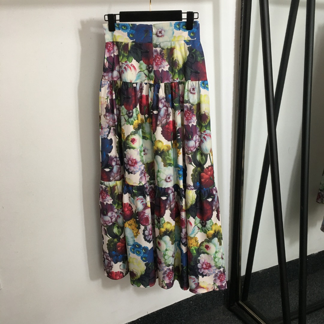 Dwuczęściowe sukienki dla kobiet projektant mody Floral Druku