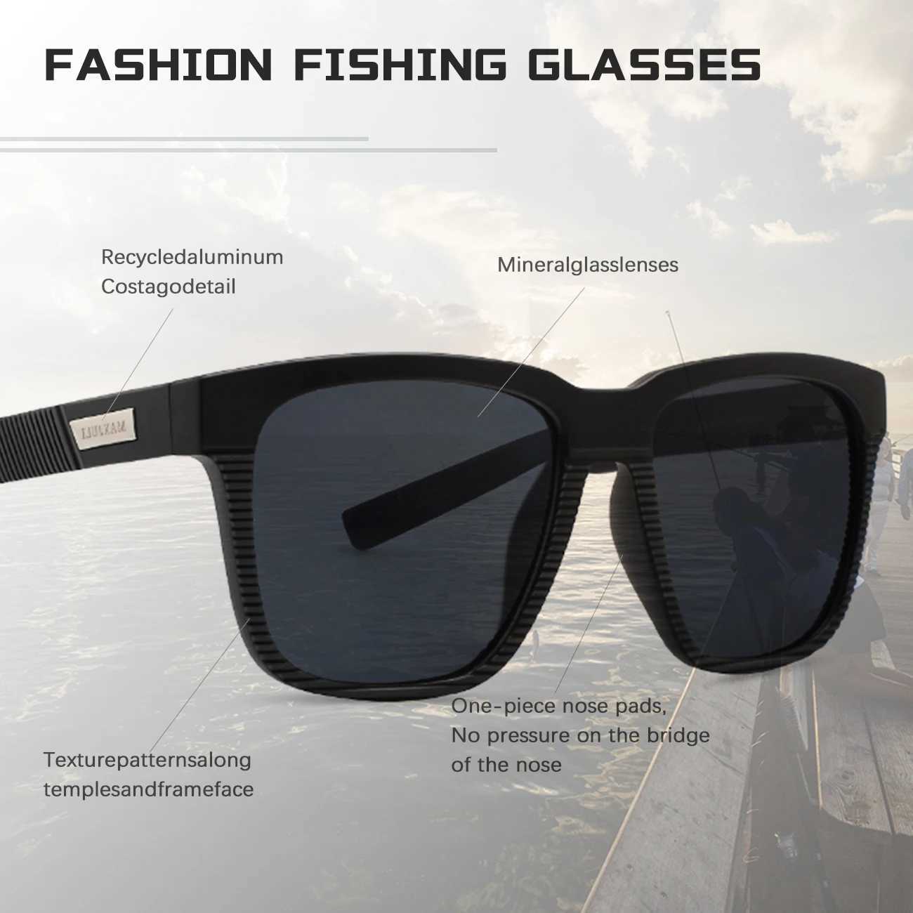 Zonnebrillen Juli gepolariseerde zonnebril voor vrouwelijke mannen drijven visbescherming brillen bril 240416
