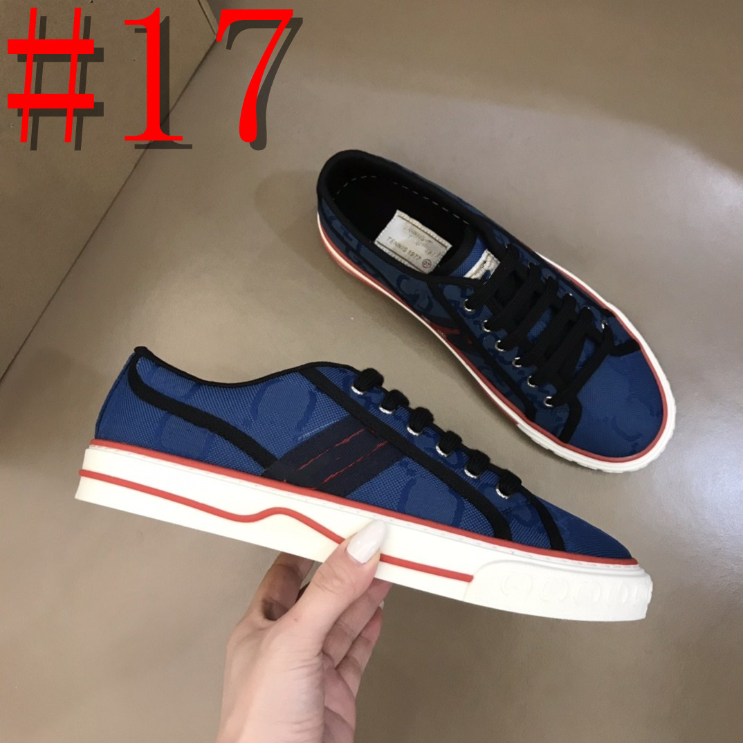 2024SS Designers Tennis 1977 Sneaker Canvas Luxurys Shoe Black Blue Washed Jacquard Denim Men Women Shoes Ace Rubber Sole brodered Vintage Casual Sneakers 35-46