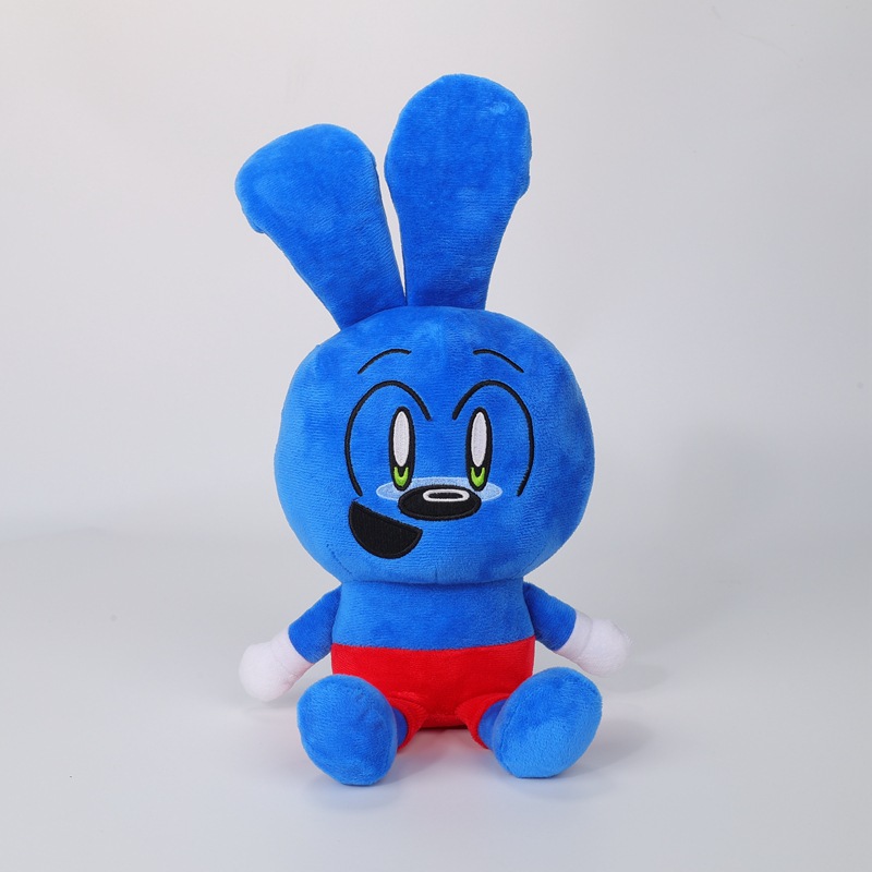 Gorąca sprzedaż Riggymonkey Plus Blue Rabbit Doll Gift Holiday Pluszowa zabawka