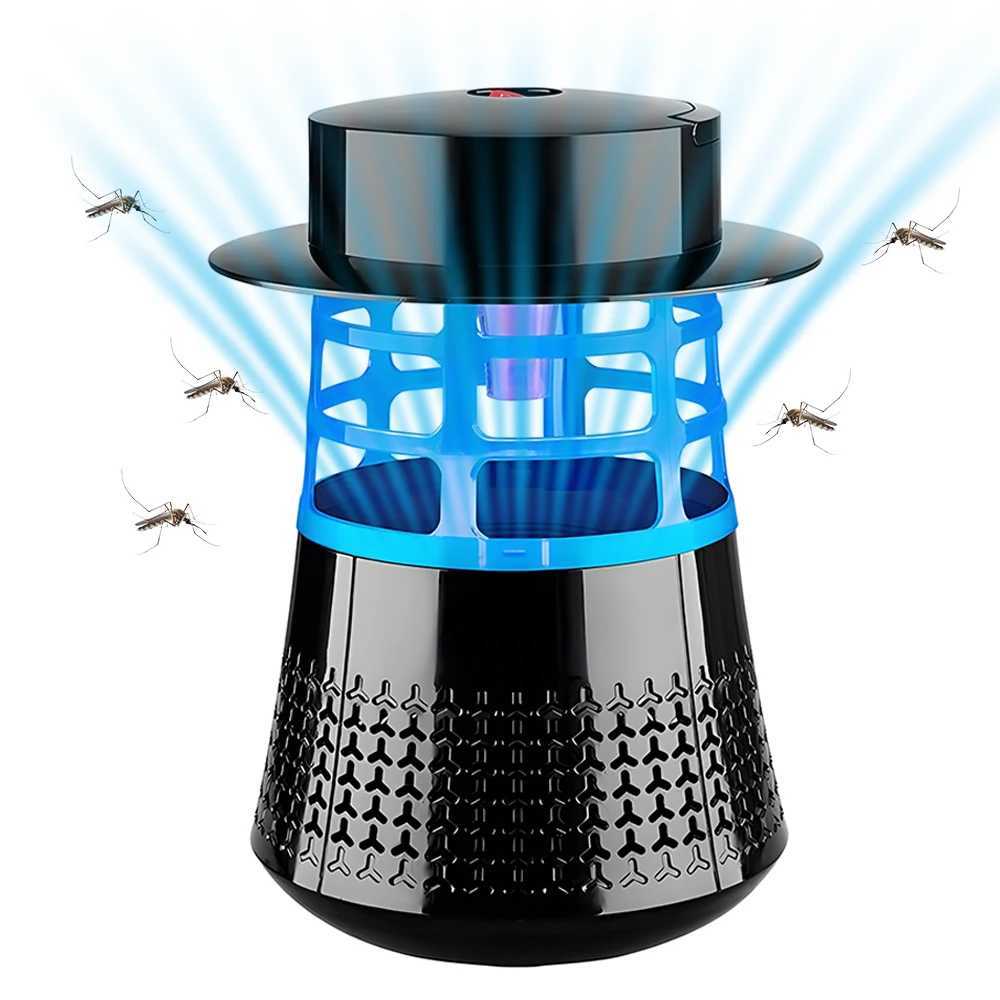 Mosquito Killer Lamps Bedbug Mosquito Eliminator with 7 LED Purple Lights Outdoor Electric Mosquito Eliminator Indoor Household Courtyard YQ240417