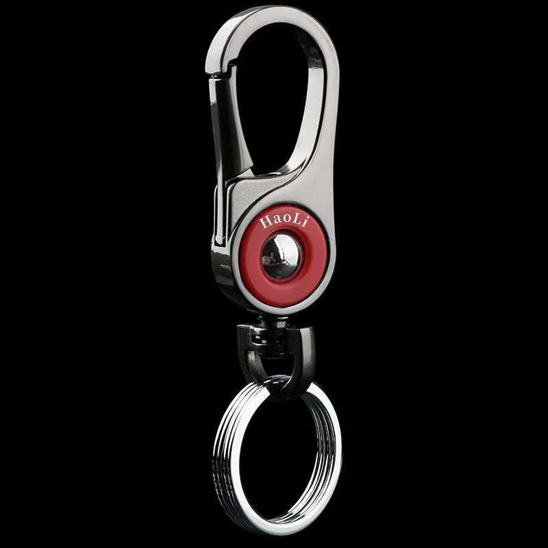 Keychains Lanyards Titanium Carabiner Key Clip EDC Key Ring Loop Hook Titanium Car Keychain Creative With Corkscrew Keychain Pendant Gift for Man D240417