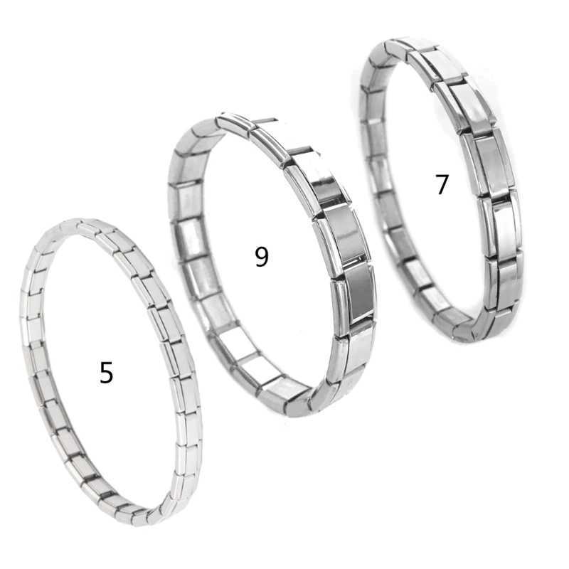 Bangle F19d Sweet Girls Stainnable Steel Bracelet لطيف شرير بارد الأساور الإيطالية للنساء للنساء نادي الأزياء الكورية المجوهرات 240417