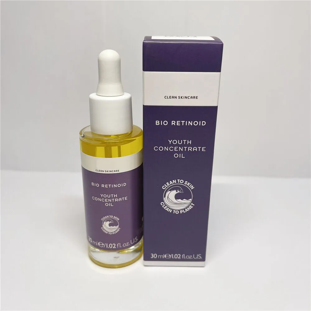 Crème de soins de la peau Ren Clean Bio Youth Concentrate Huile 30 ml Face Sérum Acné Skin Care Essence Hydrating Réparation Sérum Ship rapide