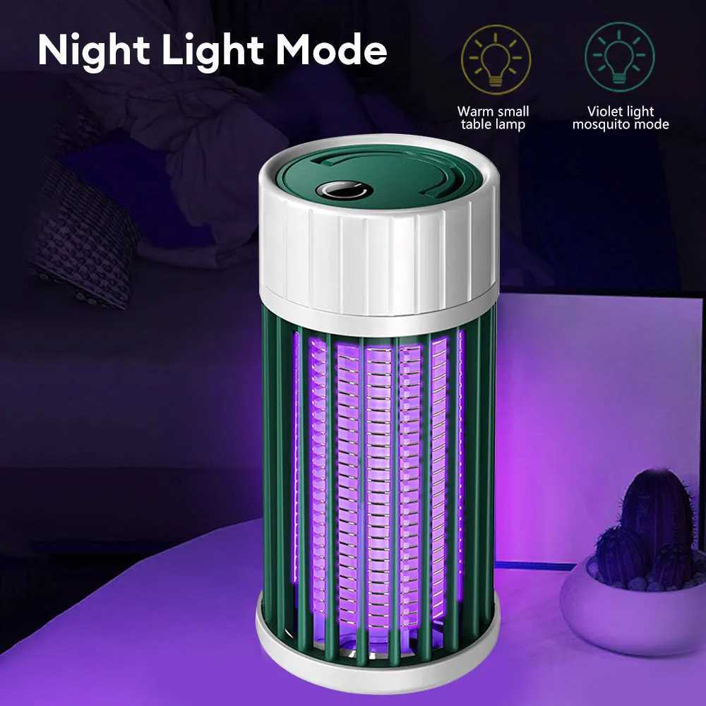 Lampes à tueurs moustiques LED Mosquito Repultent Lamp Portable Electric USB OUTDOOR YQ240417