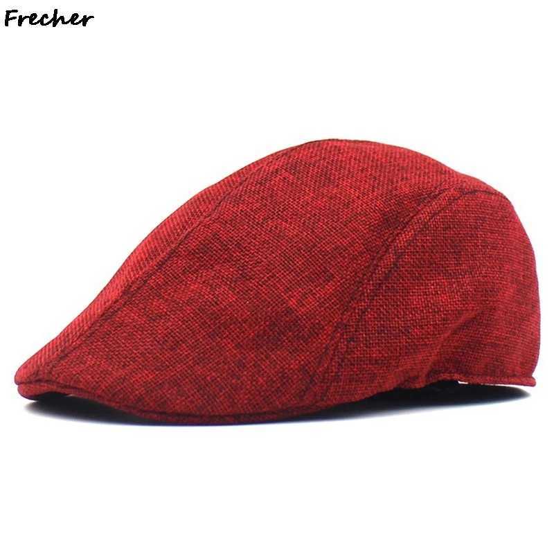 Berets Style Men Berets 2021 Frühling Herbst Casual Street Newsboy Beret Hut Retro England Hut Wild Octagonal Cap Fashon Hats Caps D24417