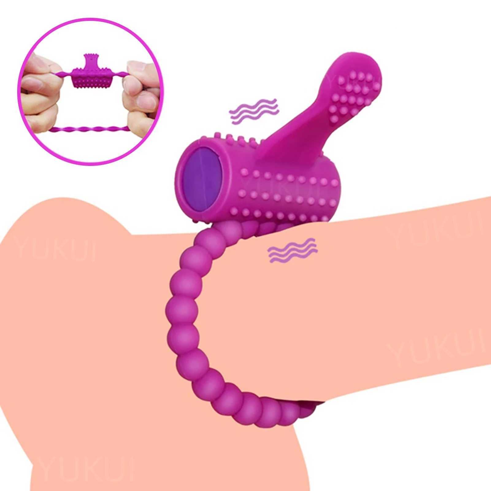 Vibratorer Vibration Penis Ring Toys för manlig penis erektil förbättring sexuell förmåga produkter för kvinnliga klitorisstimuleringsprodukter L2403L2404