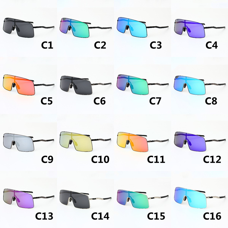 Tasarımcı Güneş Gözlüğü Erkekler Dağ Bisiklet Gözlükleri Kadın Açık Bisiklet Gözlükleri Metal Çerçeve Polarize Güneş Gözlüğü Oky6013