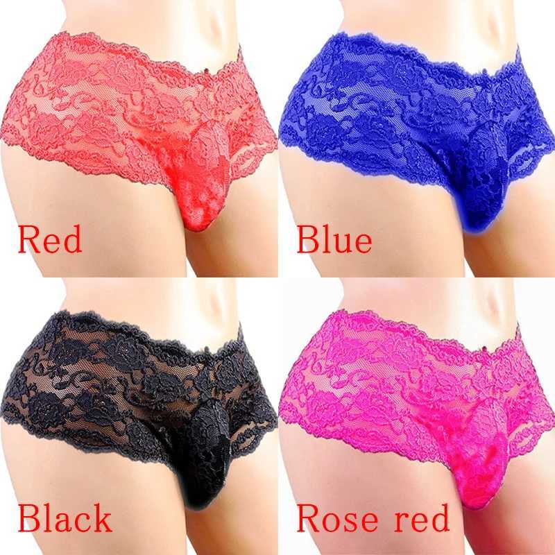 Meias sexy Briefas de calcinha sexy respirável masculino masculino de lingerie lingerie lingerie linger sissy plus size de tamanho 240416