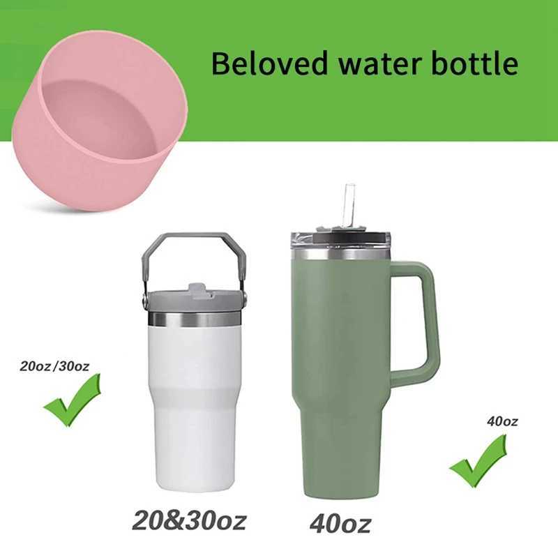 Ugie Mugs Silicone Cup Boot Accessories for Tumbler Stainless Steel Cup 40oz 20oz 30oz For Hydro Sport Flask Water Bottle 240417