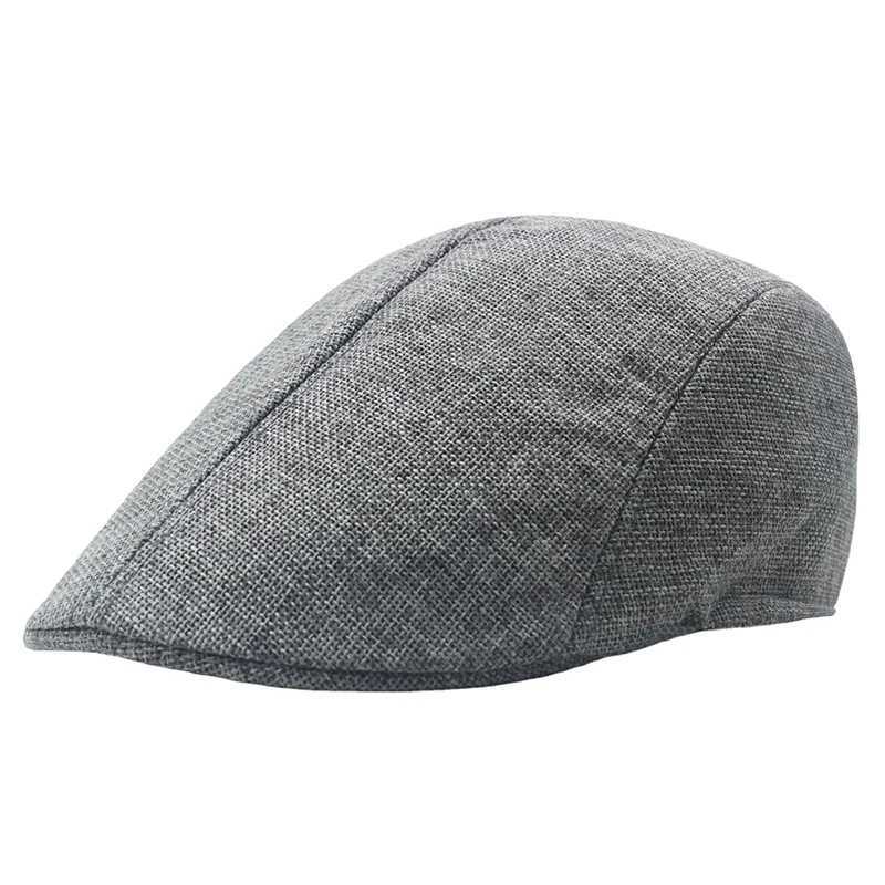 Ryqj Berets Men Beretti Beretti a punta Caps Cap Flat Cap Hat Hat Hat Hat Hat HAT RETRO British Classic Classic Autumn Spring Clothlike Like traspirante D24418