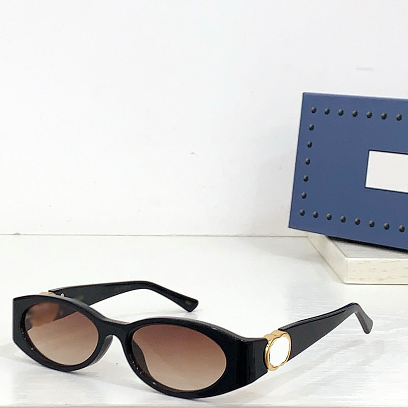 Модельер -дизайнер мужчина и женщины солнцезащитные очки, разработанные модельером GG1660S Полная текстура Супер хорошая ретро -солнцезащитные очки UV400 Retro с корпусом очков.