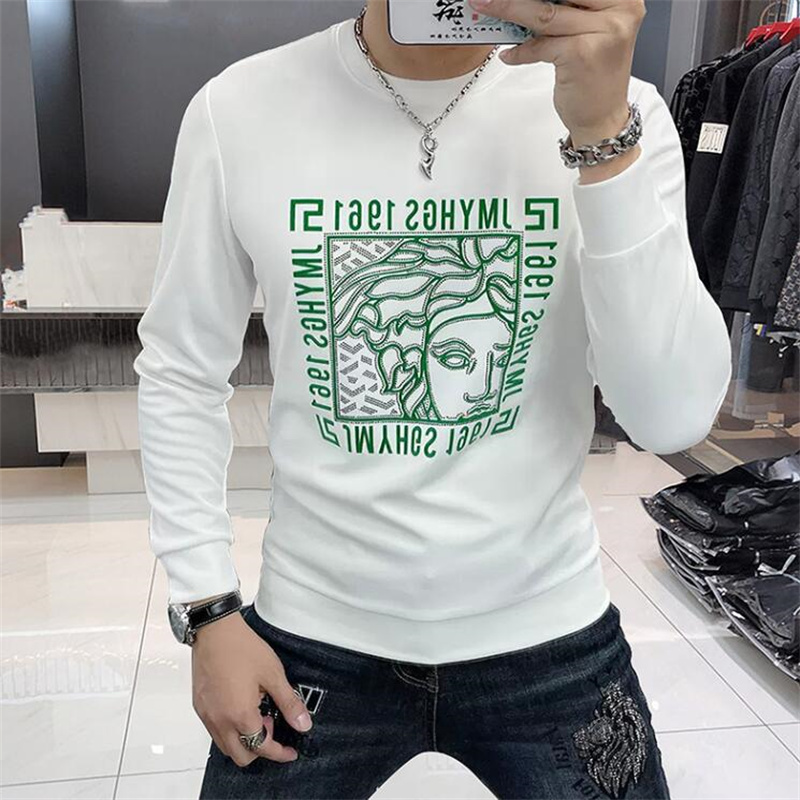 2024 Bahar Sonbahar Erkek Hoodies Sweatshirts Tasarımcı Hoodie Kadın Çift Yüksek Sokak Moda Baskısı Üstler Sıradan Gevşek Pamuk Sweaters Giyim Asya Boyutu M-4XL