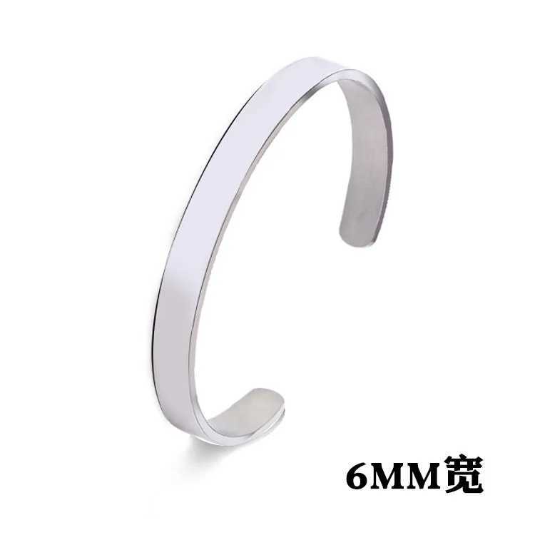 Bangle Novo clássico Men Simple Men Bracelet Open Ajusta Ajusta Ajusta Antecedta Bracelete BR1133L240417