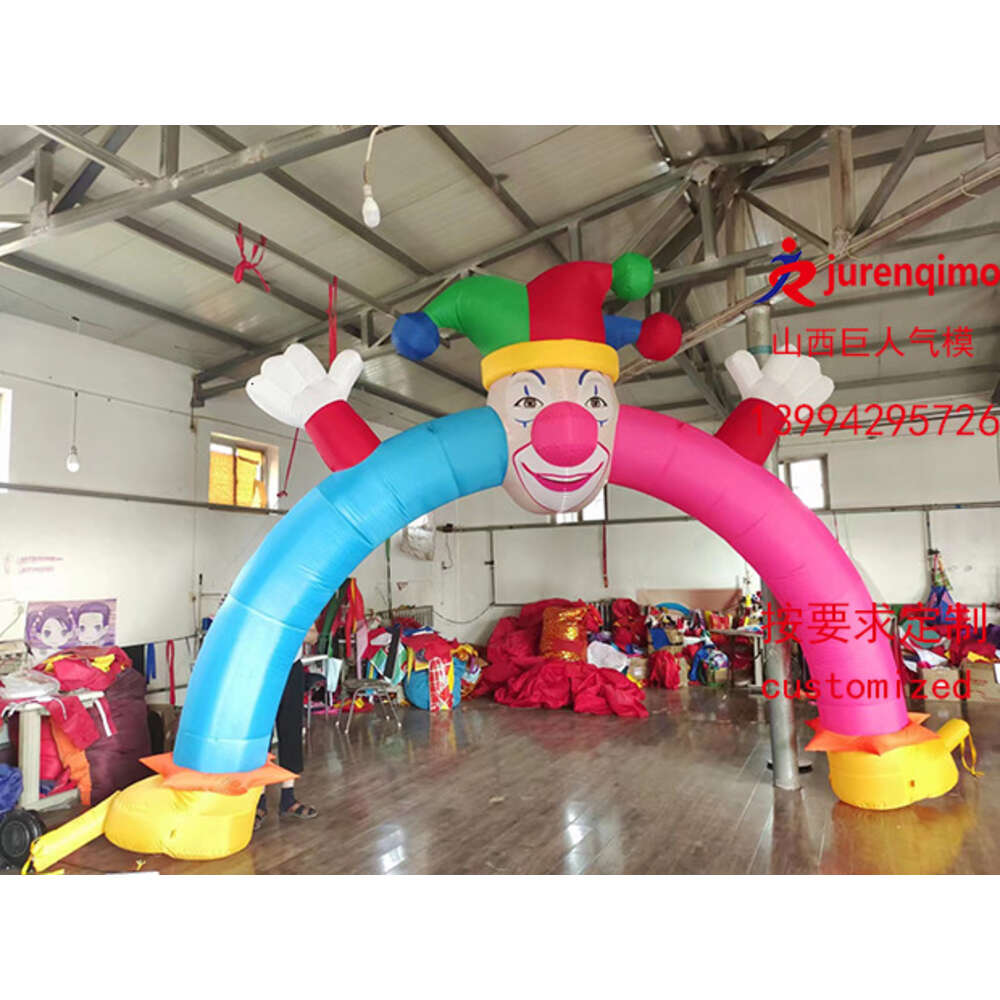 Mascot Costumes Clown Arch, Rainbow Gate, Beautiful Scenery, Props, Party Decoration, Customized by Manufacturers