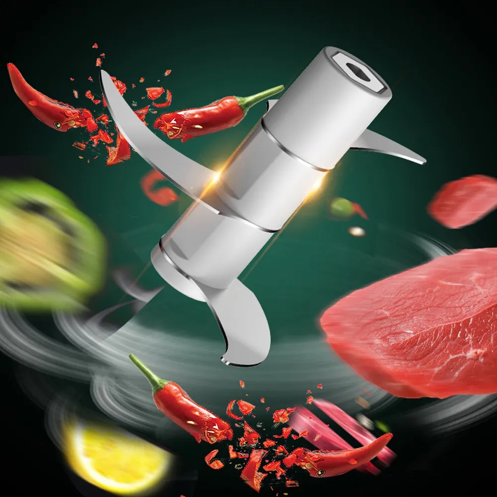 Verktyg Electric Mini Chopper USB Meat Grinder Vitlök Masher Hine Sturdy Hållbar krossad ingefära Vegetabilisk köksutrustning