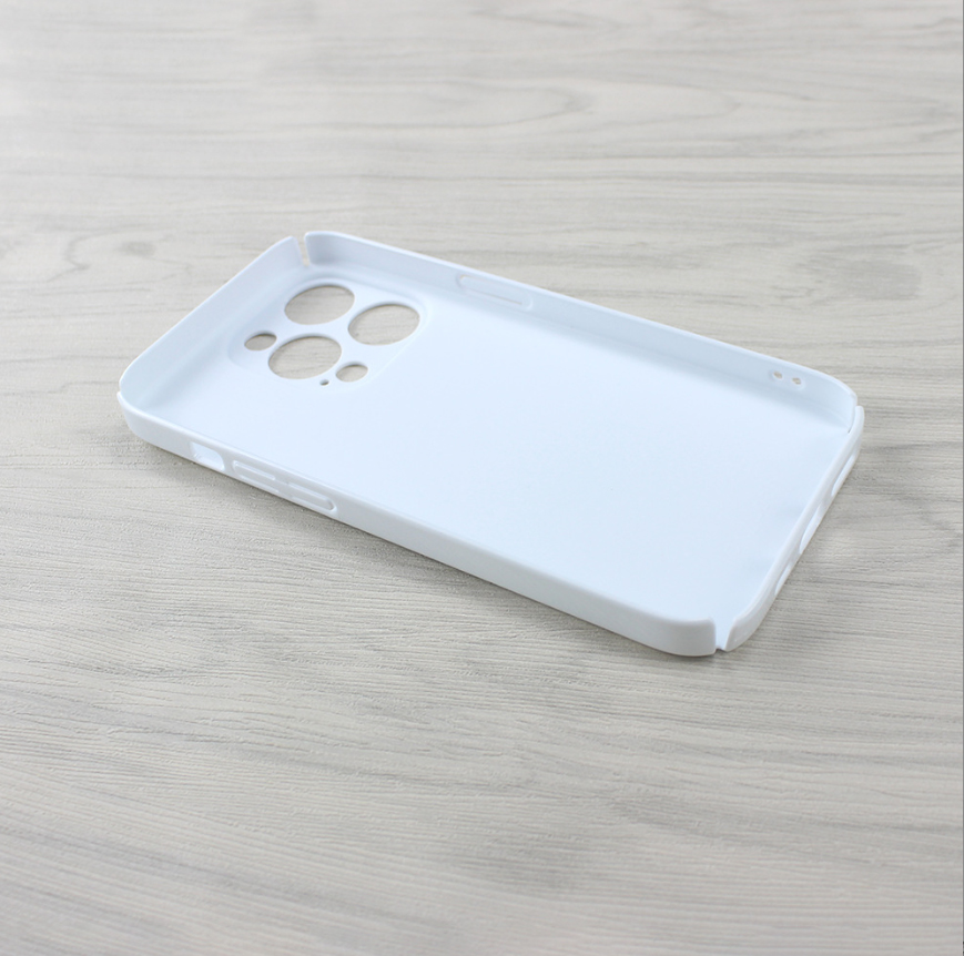 1000 pièces Case de téléphone enveloppée complète sur la sublimation complète 3D pour iPhone 15 14 13 12 11 Pro Max DIY Personnaliser le petit trou de l'appareil photo peut mélanger les modèles