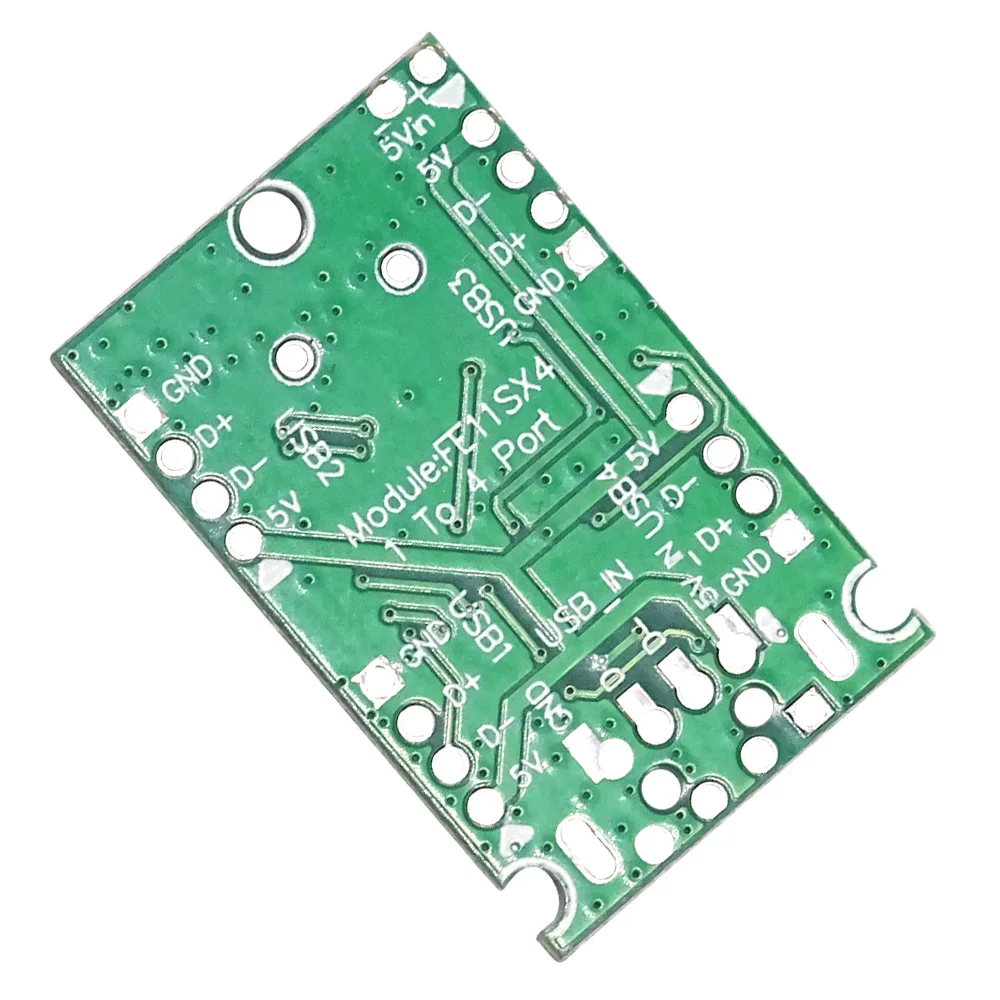 Industrial-grade USB2.0 expansion module HUB hub 1 minute 4 1 drag 4 interface adapter development board