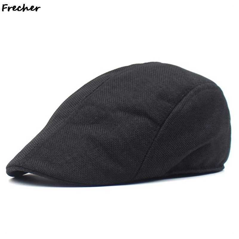 Berets los styl men berets 2021 Wiosna jesienna street newsboy beret kapelusz retro anglia kapelusz dzika ośmioboczna czapka fashon czapki d24417