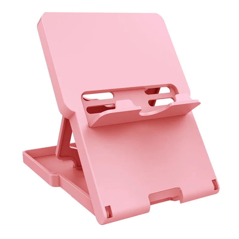Foldbar Stand Holder PlayStand Multi-Angle Bracket för Switch OLED Baskonsoltillbehör