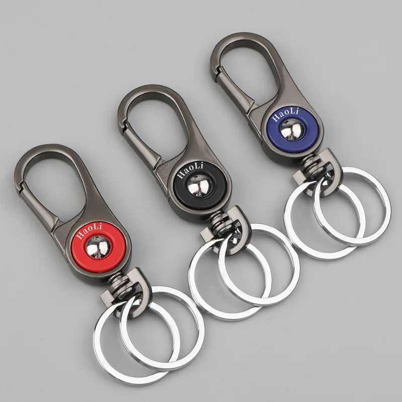Keychains Lanyards Titanium Carabiner Key Clip EDC Key Ring Loop Hook Titanium Car Keychain Creative With Corkscrew Keychain Pendant Gift for Man D240417