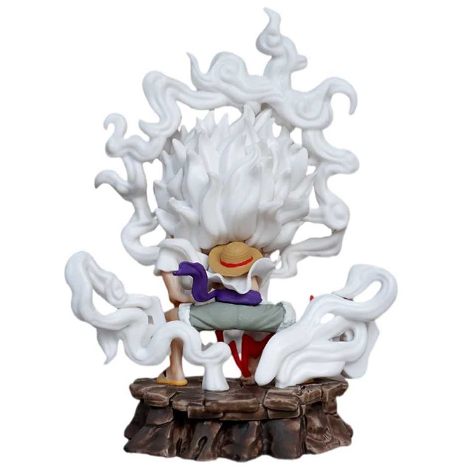 Figuras de brinquedo de ação 15 cm de uma peça figura nika luffy engrenagem 5 joy menino figuras estátua anime figure modelo de decoração de boneca coleta de brinquedos presentes