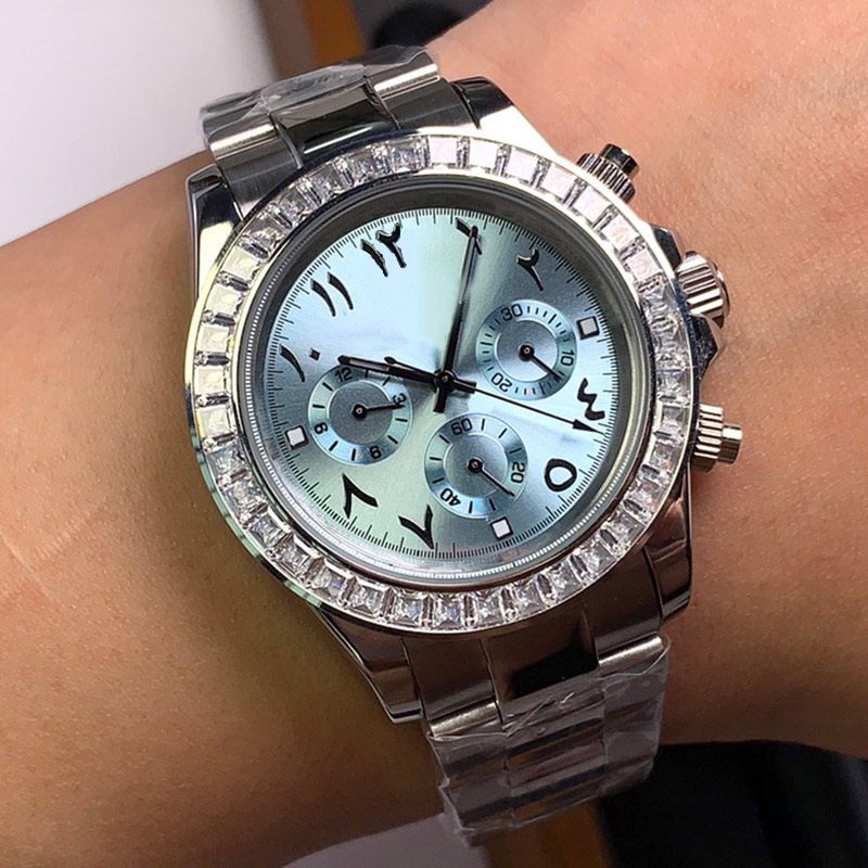 Męskie zegarek automatyczny ruch mechaniczny Watchy 40 mm bransoletka szafirowa moda wodoodporna wodoodporna zegarek ze stali nierdzewnej Opaska na rękę Montre de Luxe prezent