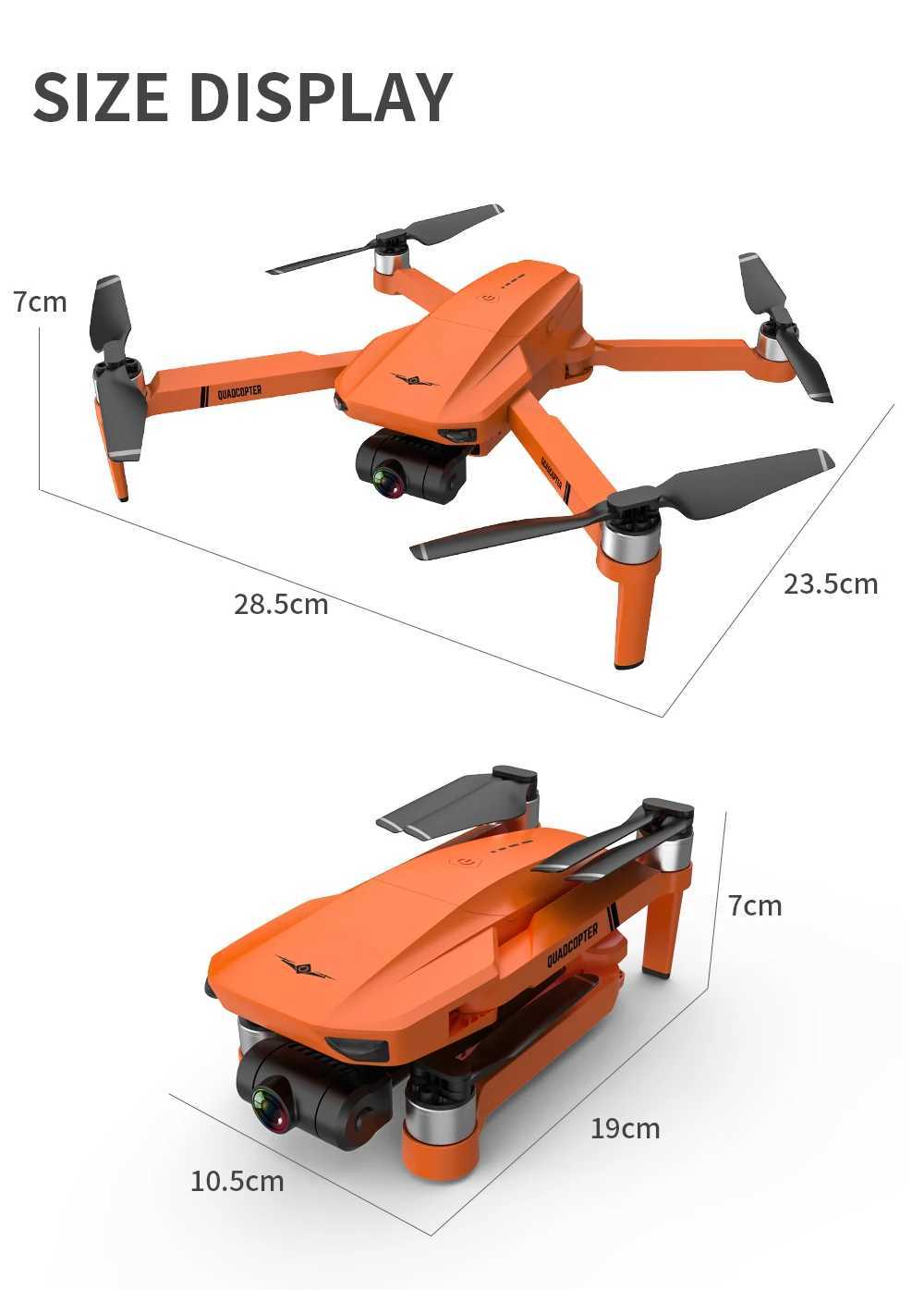 Drohnen 2023 Neue GPS-Drohne 4K Professional 8K HD-Kamera 2-Achse Gimbal Anti-Shake-Luftfotografie bürstenfaltbarer Quadcopter 1,2 km 24416
