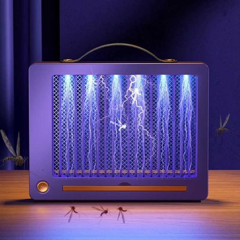 Mosquito Killer Lamps intérieure punie de lit électrique et piège à mouche 2000mAh Lumière volante utilisée pour attraper / éliminer les punaises de garage à mouches de fruits YQ240417