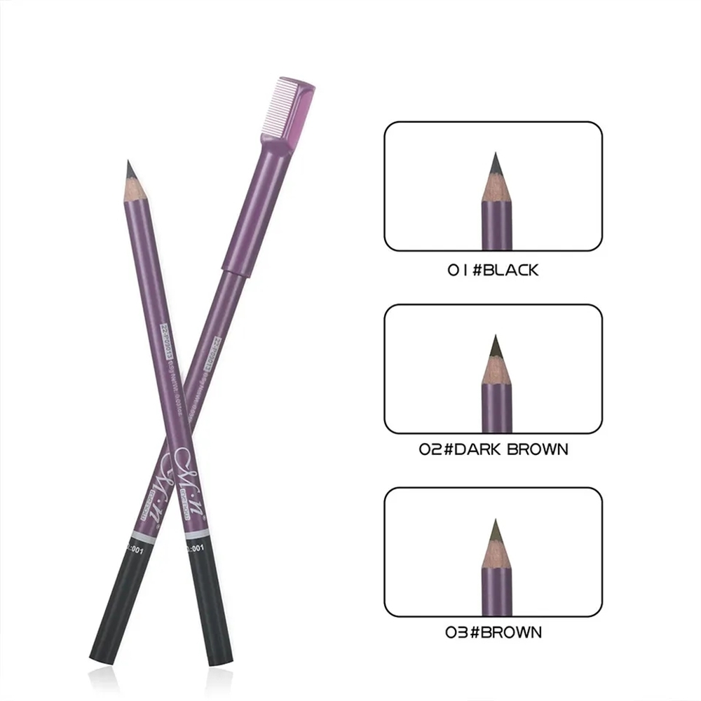 Fendre à chaud set menow pro maquillage crayon sournois soyeux crayon eyeliner chimique étanche