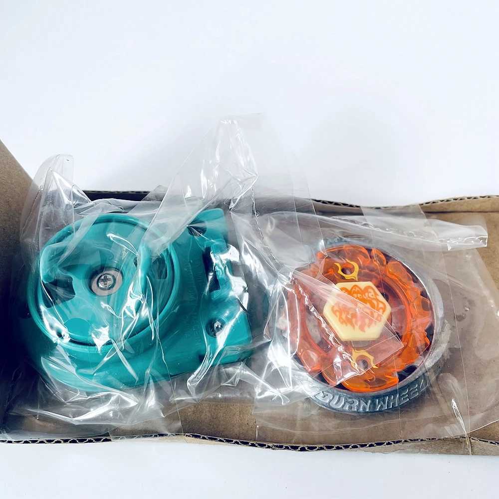 4d Beyblades Takara Tomy Beyblade BB59 Burn Fireblaze Phoenix 135ms+Lançador Tomy Metal Fusion Vintage Super Rare selado