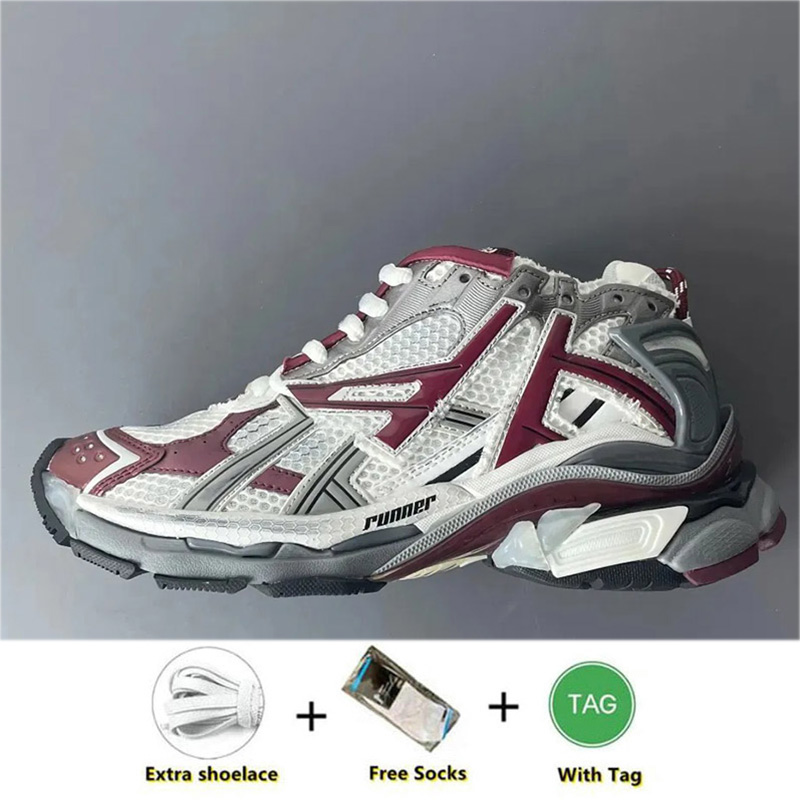 Designer Schuhe Track 7.0 Runner Casual Schuh Triple S Runner Sneaker heißeste Tracks Tess Gomma Paris Speed ​​Platform Mode Outdoor Sports Sport