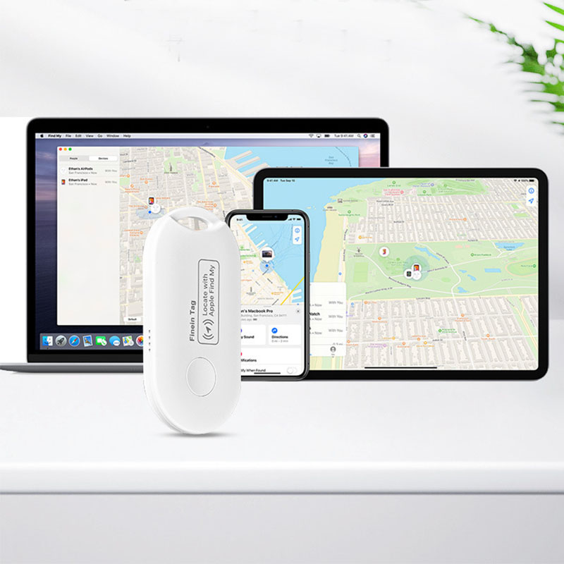 S9 ITAG Bluetooth GPS Tracker para iPhone a través de Apple Find My to Locate Bag Bottle Tarjeta Billeticera Cayos de bicicleta Finder Mfi Smart Itag