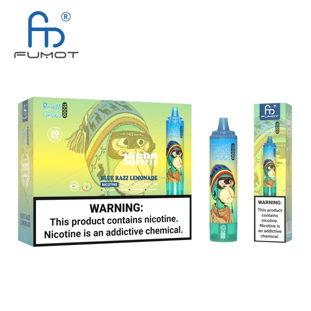 Fumot randm tornado 15000 sbuffo Shisha dispositivo di vaporizzazione usa e getta 25ml 0/2/3/5% di sale di nicotina 41 sapori batteria ejuice vaga ricaricabile 15000 soffio 15k bar vape eu