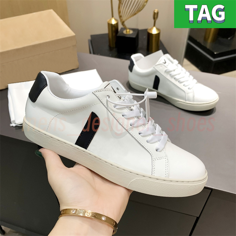 Designerskor Paris V10 Campo ChromeFree Leather Sneaker Triple Black White Natural Orange Fluo Nautico Pekin Luxury Mens Trainers Womens Casual Sneakers