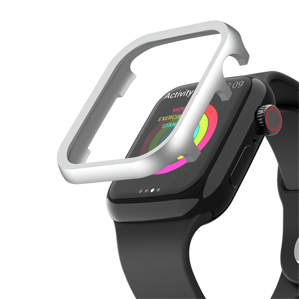 Étui à cadre en métal mat pour Apple Watch Ultra 2 Ultra 9 8 7 6 5 4 SE COUVERCON DE COURAUX DE PAUTER