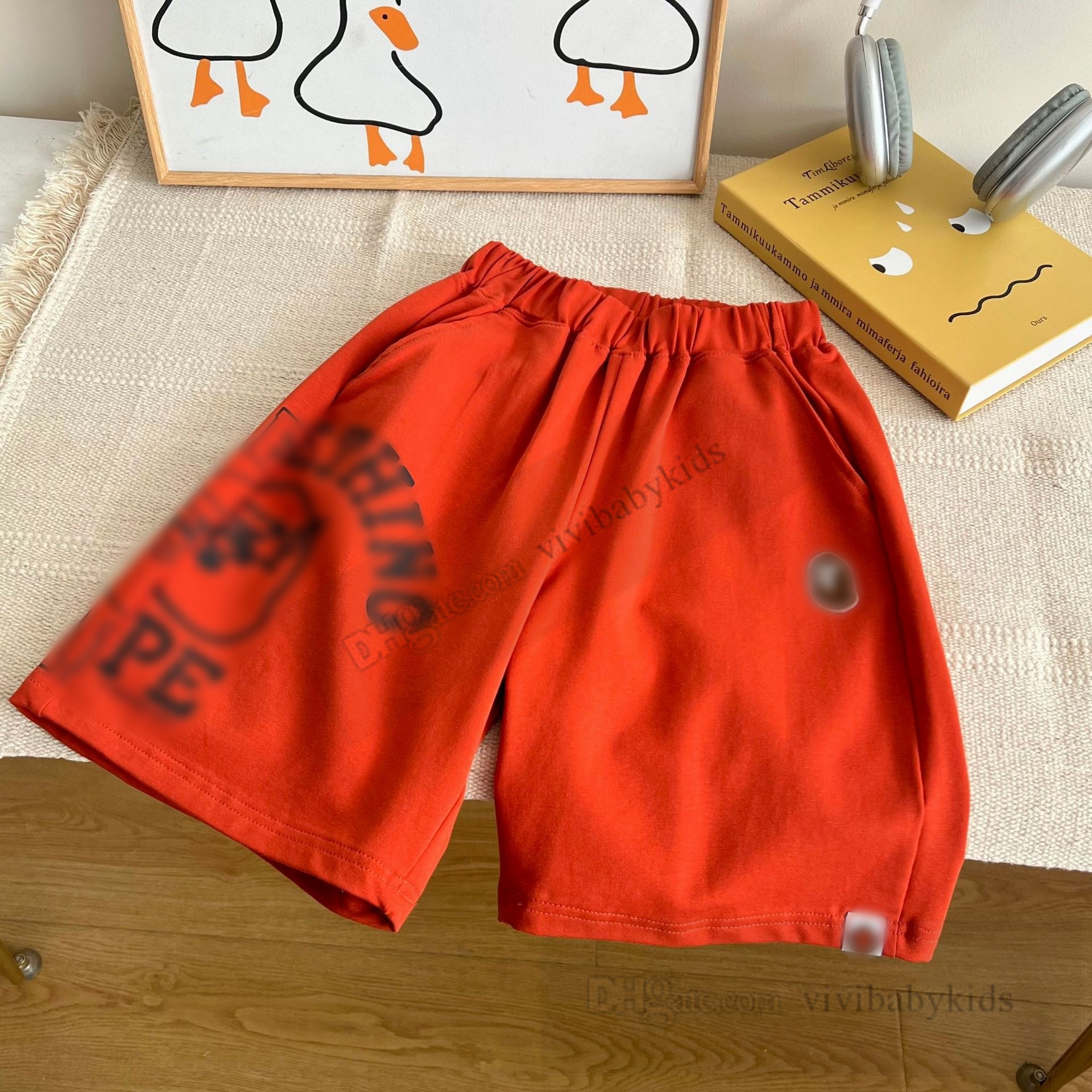 Adolescenti di moda Lettera scimmia Shorts stampato Big Boys Girls Designer Casual Half Pants Summer Children Shorts Shorts Z7764