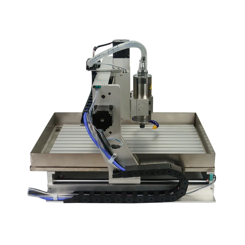 LYCNC 3040 2.2KW 3AXIS 4AXIS METAL 3D Machine de travail du bois USB Port Machine de gravure avec réservoir d'eau Mach3