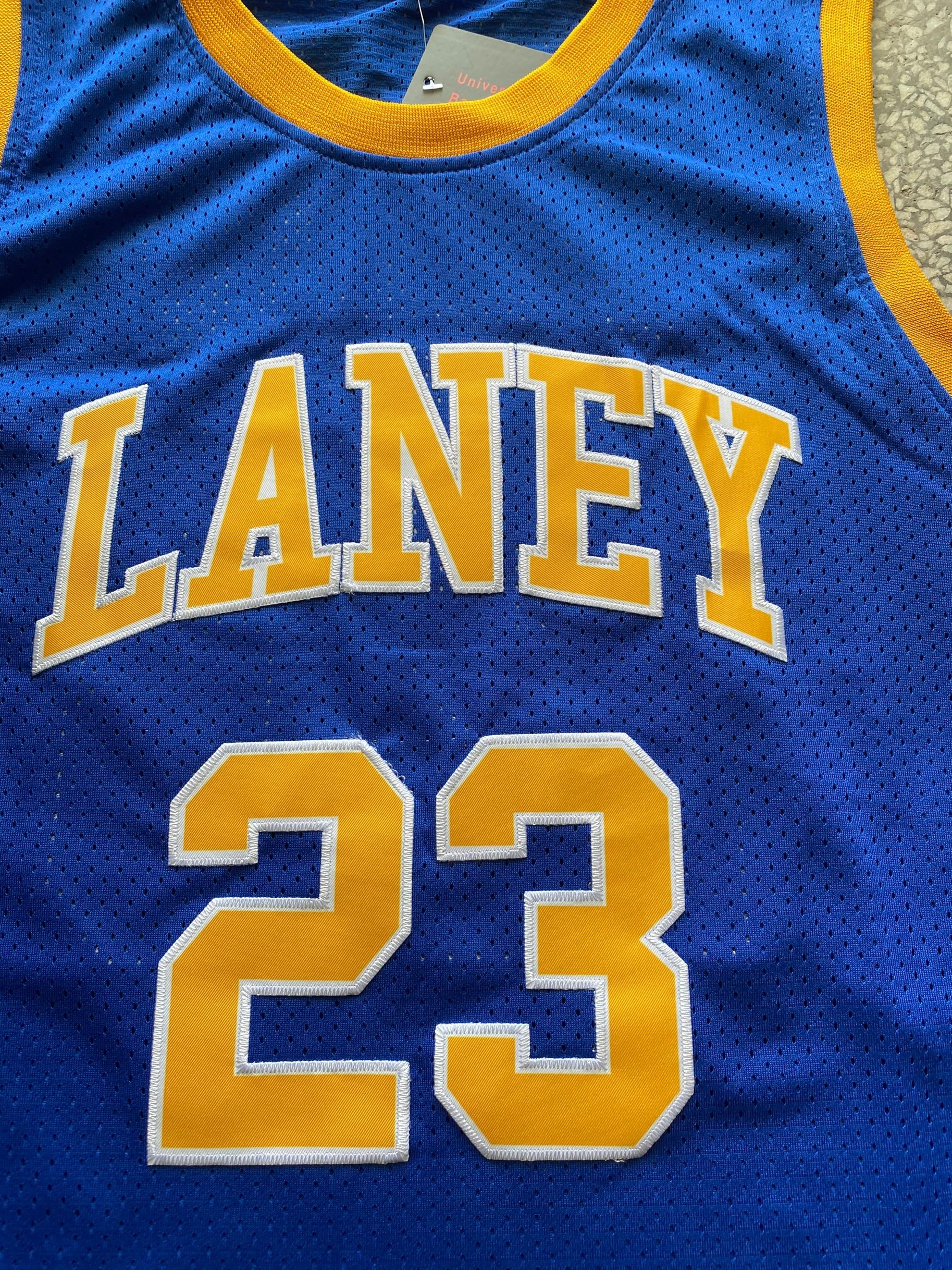 NCAA Basketball 23 Michael College Jersey Laney Bucs High School tröjor