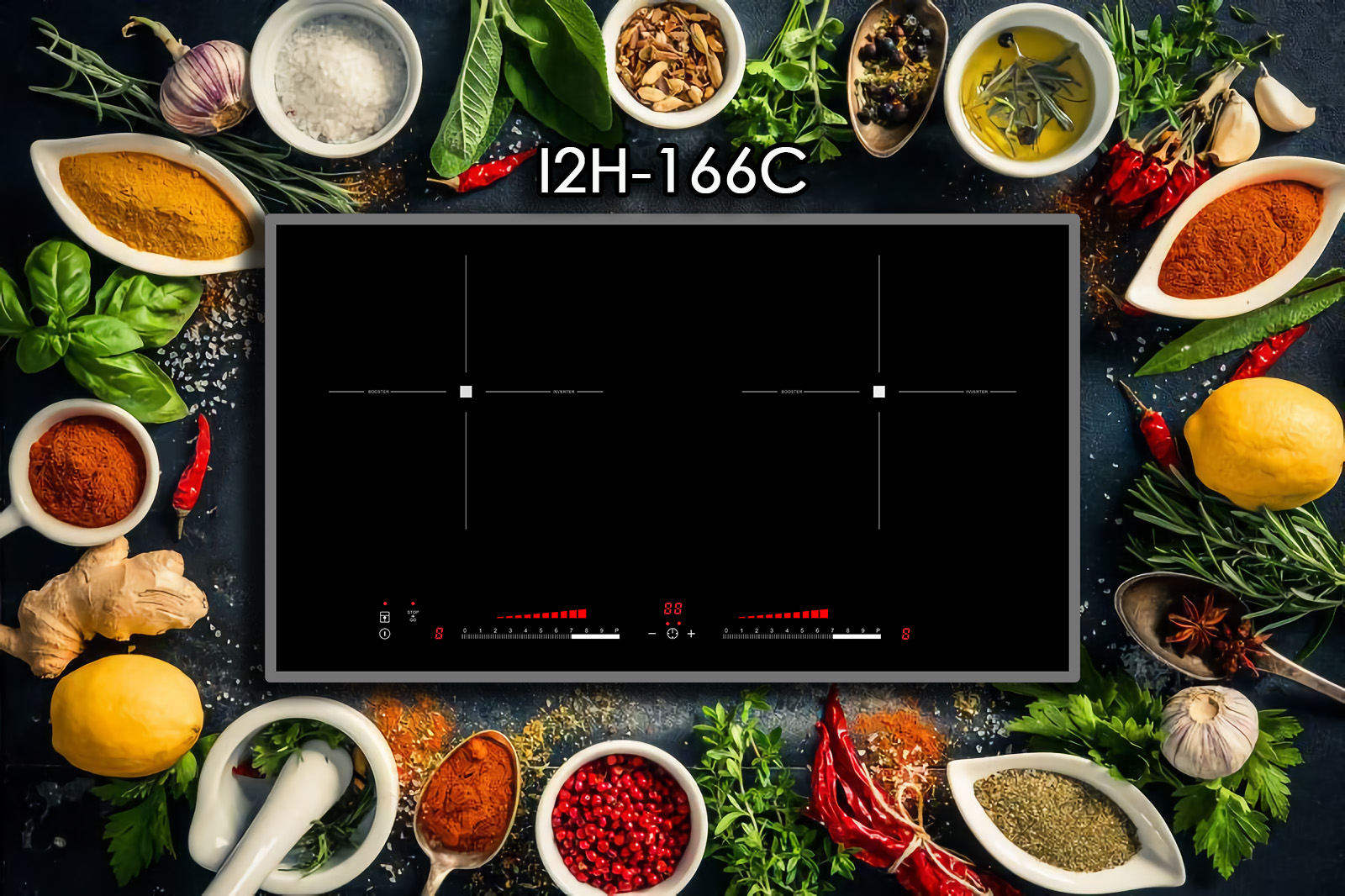 ذكي Cooktop Oven Wok Electric 2 Burner مزدوج في الطهاة التعريفي