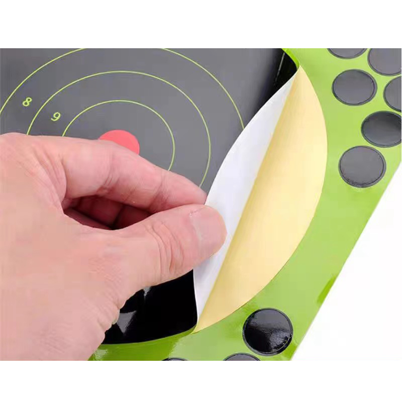 Accessori tattici Pratica di tiro competitiva Pratica bersaglio Dispositiva di carta fluorescente.