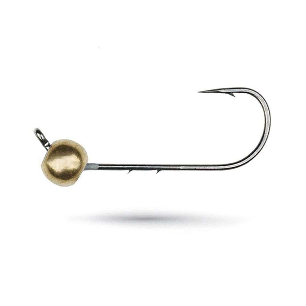 Novo Mini Micro exposto Truta Trout Soft Worm Fretle Jig Hook Fishing Tackle